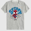 Koszulka z krótkim rękawem i grafiką Marvel Spidey Doodle dla malucha