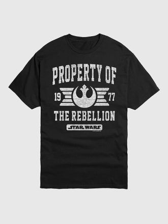 Koszulka z krótkim rękawem Star Wars Property of Rebellion