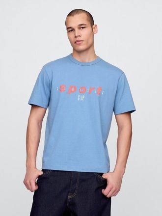 Koszulka z logo Gap Sport