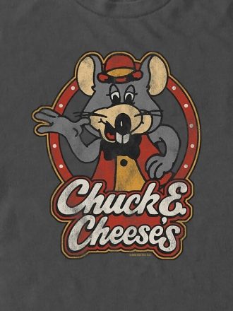 Koszulka z nadrukiem Chuck E Cheese Retro Logo