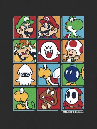 Koszulka z nadrukiem Nintendo Box Up dla malucha