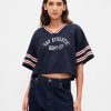 Koszulka z organicznej bawełny Crop Jersey Koszulka z organicznej bawełny Crop Jersey