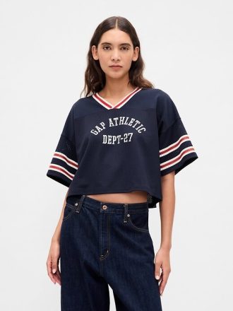 Koszulka z organicznej bawełny Crop Jersey