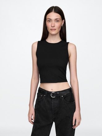 Krótki top z dzianiny CloseKnit Jersey