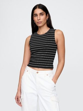 Krótki top z dzianiny CloseKnit Jersey