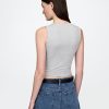 Krótki top z dzianiny CloseKnit Jersey