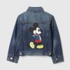 Kurtka dżinsowa Gap × Disney Baby & Toddler z motywem Myszki Miki
