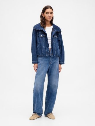 Kurtka jeansowa oversize’owa