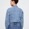 Kurtka jeansowa UltraSoft Icon w stylu crop