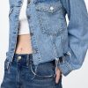 Kurtka jeansowa UltraSoft Icon w stylu crop