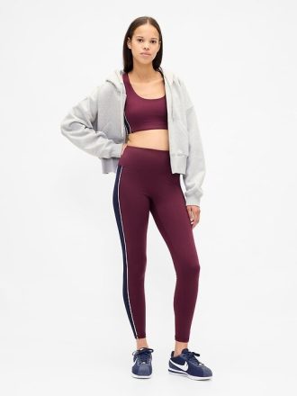 Leginsy GapFit High Rise Power Full Length w paski
