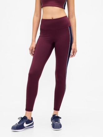 Leginsy GapFit High Rise Power Full Length w paski