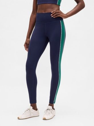 Leginsy GapFit High Rise Power Full Length w paski