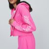 Lilo & Stitch Adult VintageSoft Crop Bluza z kapturem zapinana na zamek