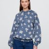 Lilo & Stitch Bluza z kapturem i nadrukiem dla dorosłych z grubej frotte francuskiej