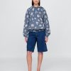 Lilo & Stitch Bluza z kapturem i nadrukiem dla dorosłych z grubej frotte francuskiej