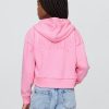 Lilo & Stitch Dziecięca bluza z kapturem i nadrukiem French Terry Crop na zamek Lilo & Stitch Dziecięca bluza z kapturem i nadrukiem French Terry Crop na zamek