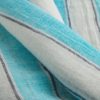 Lniano-bawełniany sarong w paski