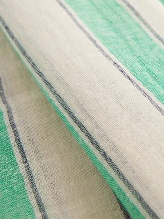 Lniano-bawełniany sarong w paski