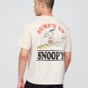 Luźna koszulka z grafiką Snoopy’ego