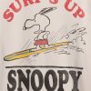 Luźna koszulka z grafiką Snoopy’ego