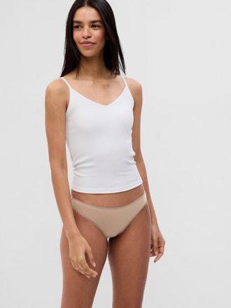 Majtki bikini z organicznej bawełny stretch (opakowanie 3 szt.)