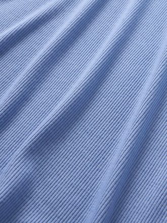 Mini prążkowana piżama Henley