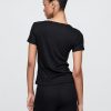 Mini prążkowana piżama Henley