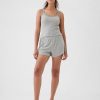 Mini Rib Loosed PJ Shorts