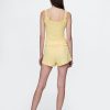 Mini Rib Loosed PJ Shorts