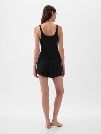 Mini Rib Loosed PJ Shorts