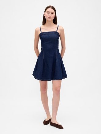 Mini sukienka jeansowa