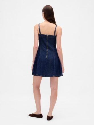 Mini sukienka jeansowa
