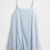 Mini sukienka z denimu Bubble