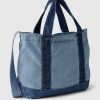 Mini torba typu tote z logo Gap i paskiem dżinsowym