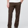 Nowoczesne proste spodnie khaki