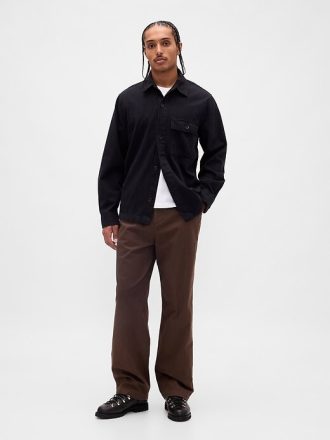 Nowoczesne spodnie Baggy Khaki