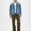 Nowoczesne spodnie Baggy Khaki