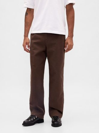Nowoczesne spodnie Baggy Khaki