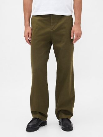 Nowoczesne spodnie Baggy Khaki