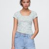 Pointelle Top