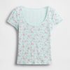 Pointelle Top