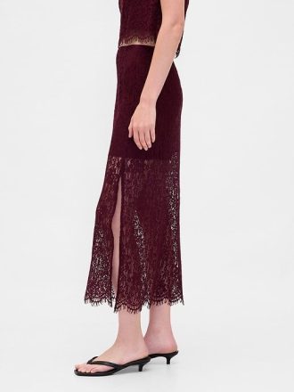 Spódnica koronkowa maxi