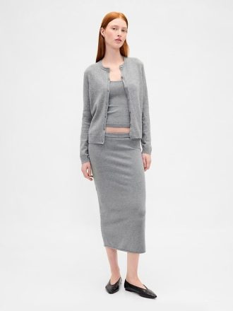 Spódnica midi CashSoft Stretch