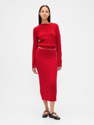 Spódnica midi CashSoft Stretch