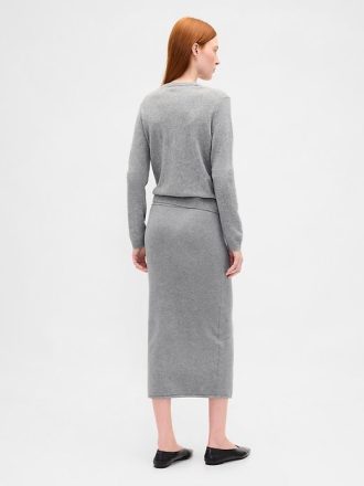 Spódnica midi CashSoft Stretch