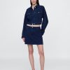 Spódnica z denimu French Terry