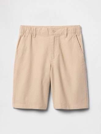 Spodenki dziecięce 8″ lniano-bawełniane