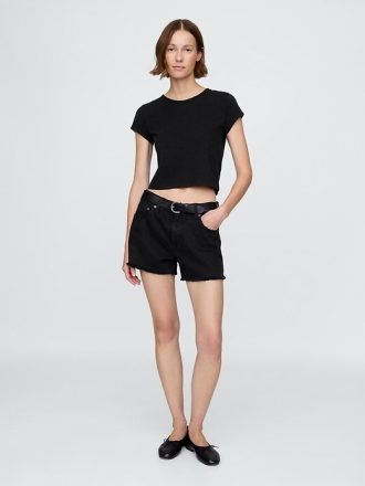 Spodenki UltraSoft Relaxed Cutoff o średnim stanie i 4-calowym kroju