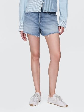 Spodenki UltraSoft Relaxed Cutoff o średnim stanie i 4-calowym kroju